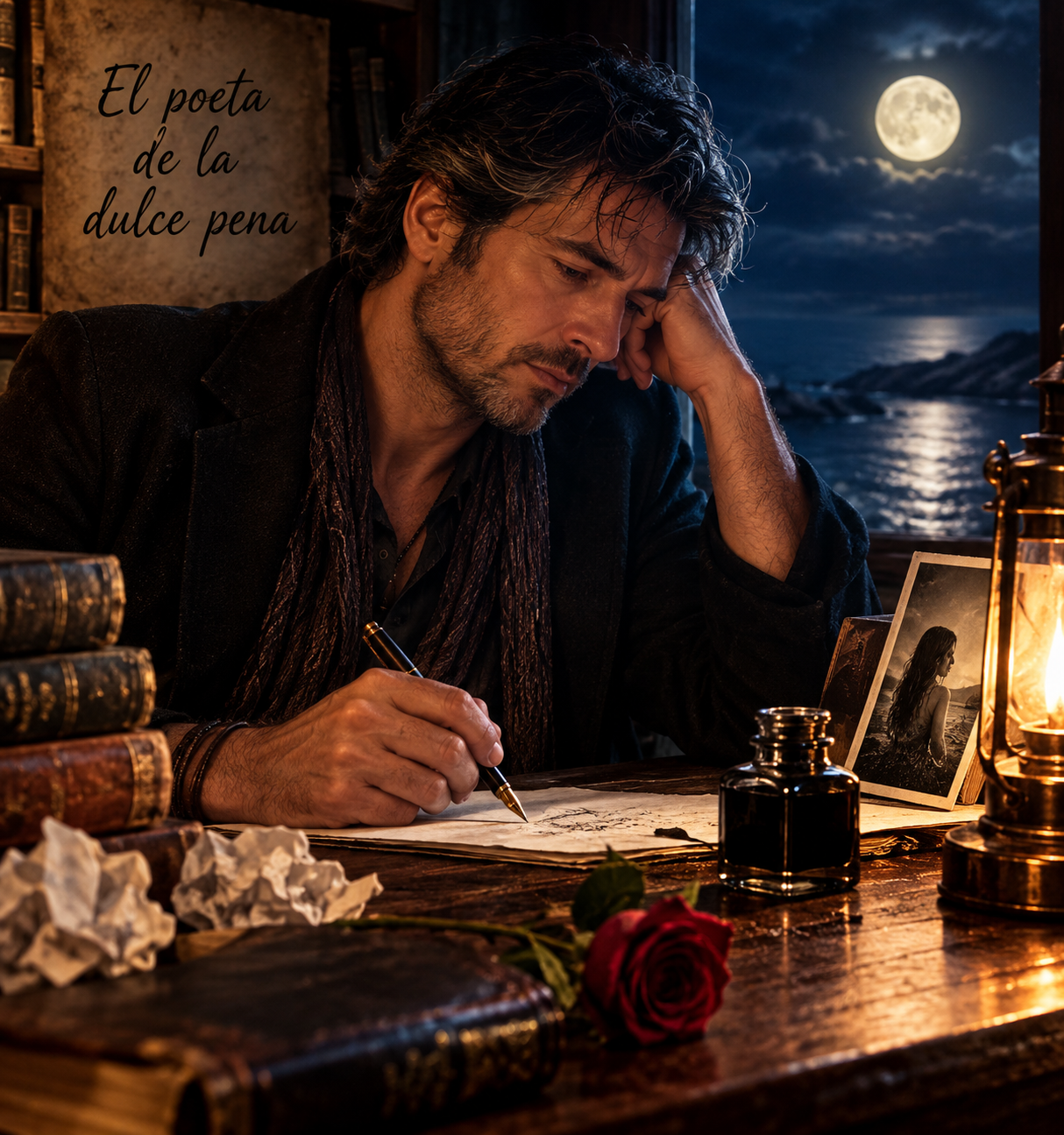 Como nacio el poeta de la noche