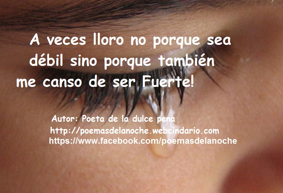 A veces lloro