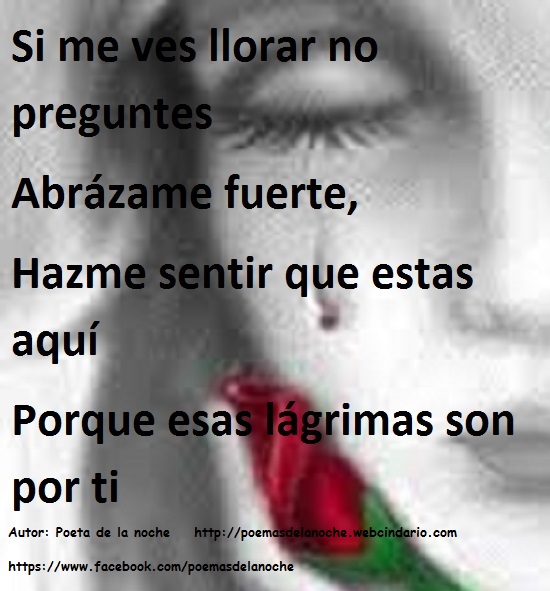 Si me ves llorando