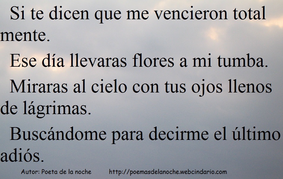 Si te dicen que murio