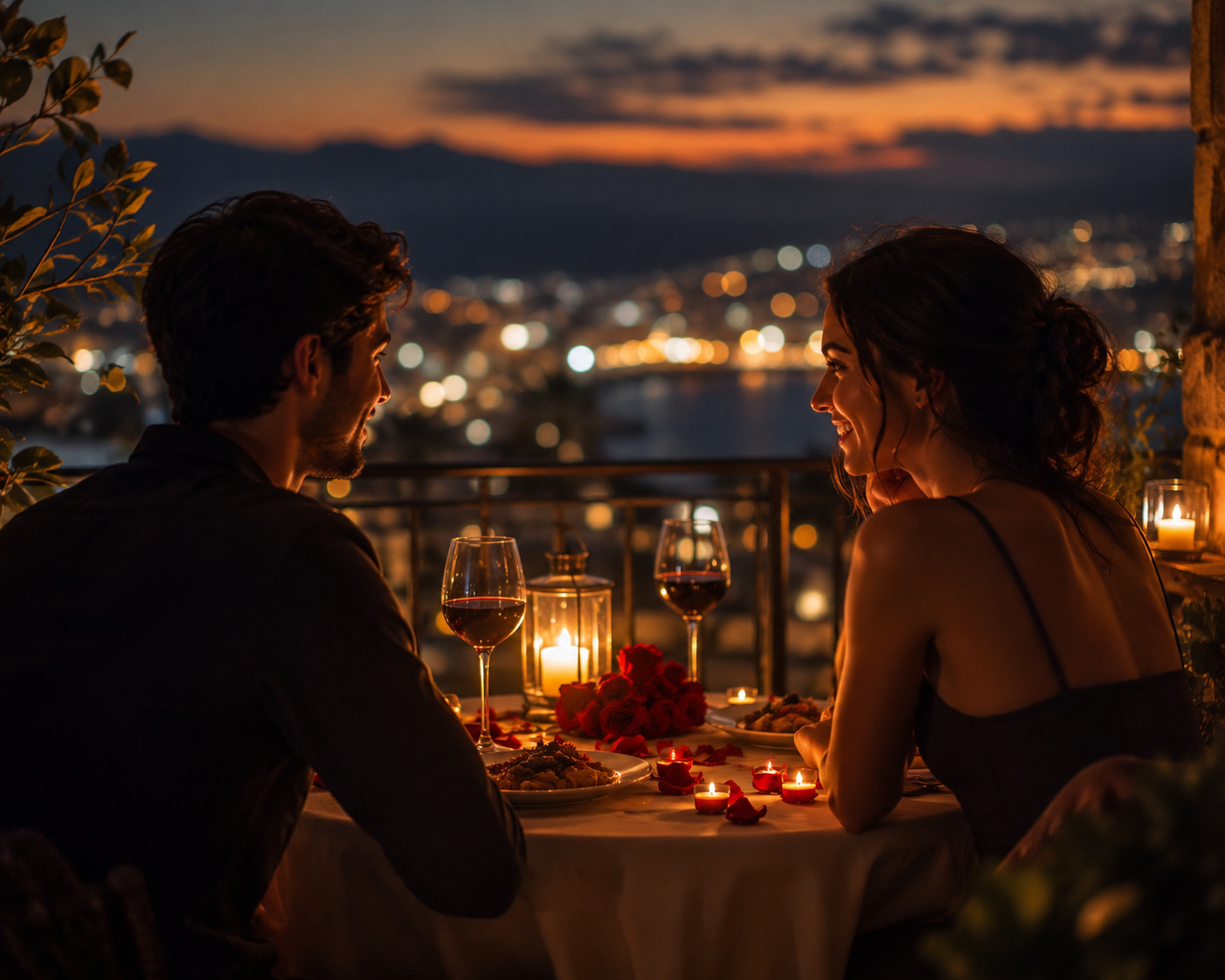 Una cena romántica