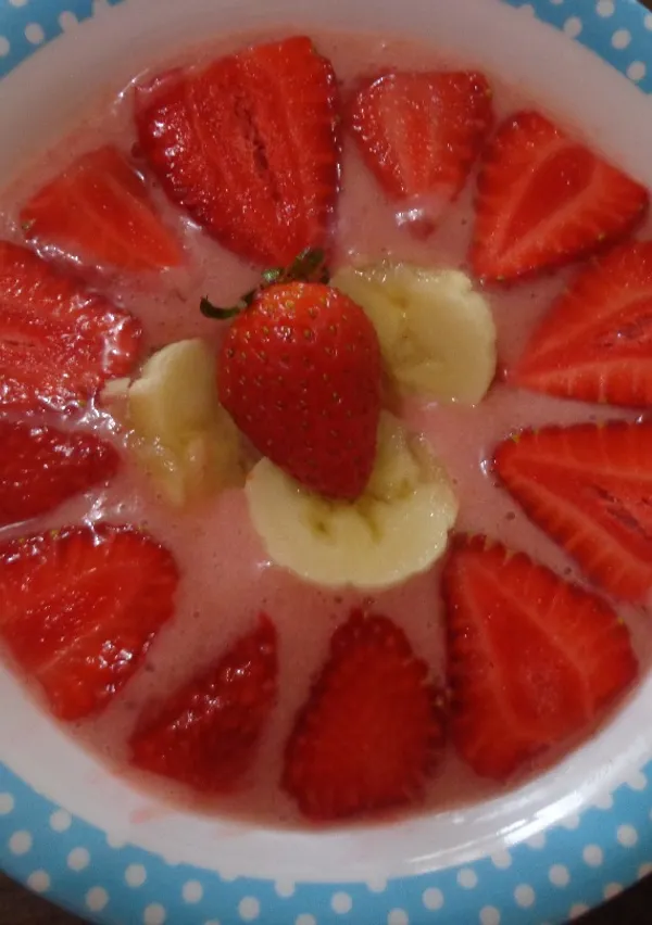 Desayuno con fresas